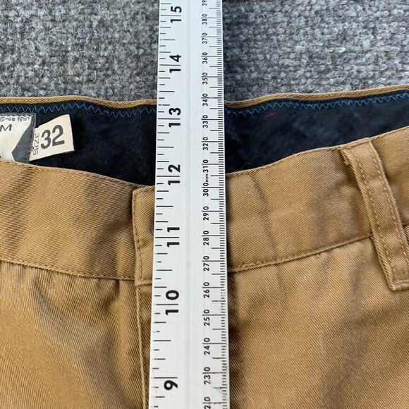 Volcom Corpo Class Shorts Size 32 Brown Mens Chino Skater Surf Cotton Polyester - Picture 11 of 16